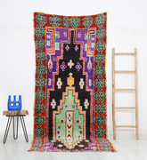Taznukt Moroccan Rug 3'8" x 9'3"
